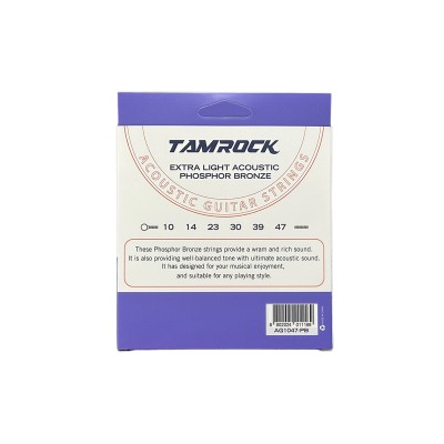 Tamrock Acoustic Guitar Strings - AG1047-PB